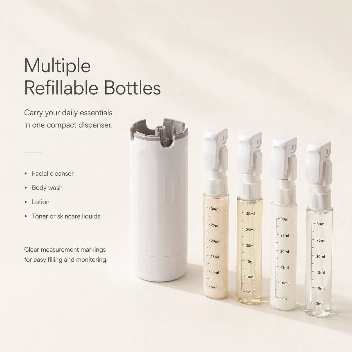 4-in-1 Travel Dispenser