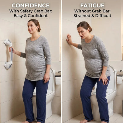 Non-Slip Bathroom Safety Handle with Suction Cup