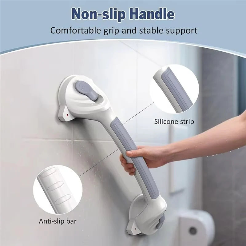 Non-Slip Bathroom Safety Handle with Suction Cup