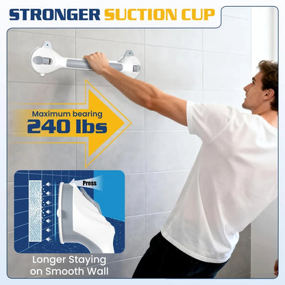 Non-Slip Bathroom Safety Handle with Suction Cup