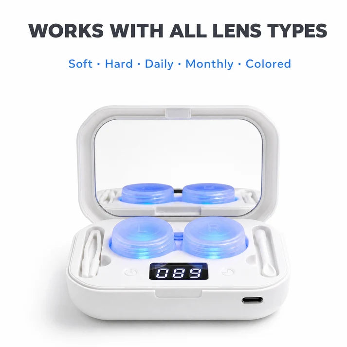 Ultrasonic Contact Lens Cleaner