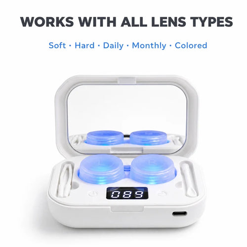 Ultrasonic Contact Lens Cleaner