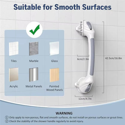 Non-Slip Bathroom Safety Handle with Suction Cup